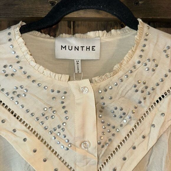 Munthe Capture Studded Drop Waist Dress - Picture 7 of 12